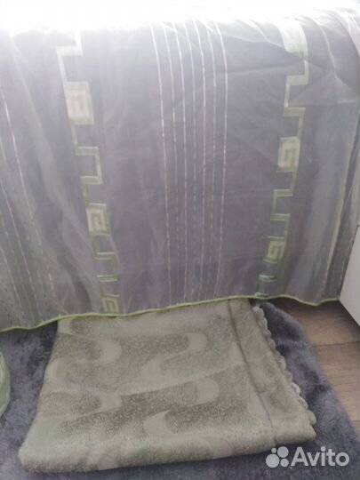 Шторы и тюль комплект