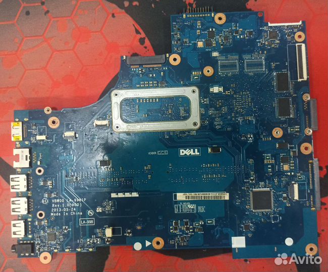 Dell inspirion 3537 Разбор