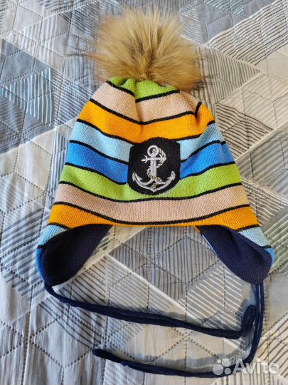 Шапка шлем (зима) для мальчика