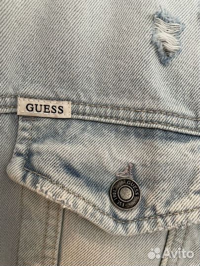 Новая джинсовая куртка Guess, оригинал