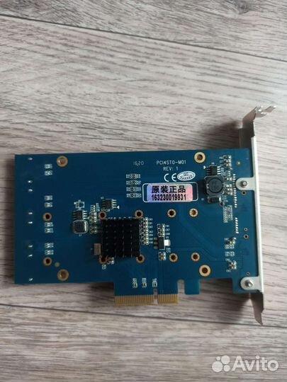 Переходник pci 4 SATA