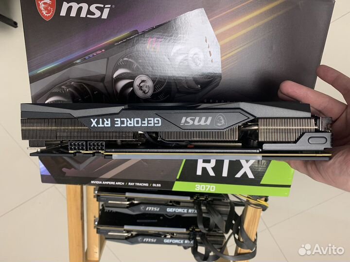 Видеокарта rtx 3070 msi xtrio
