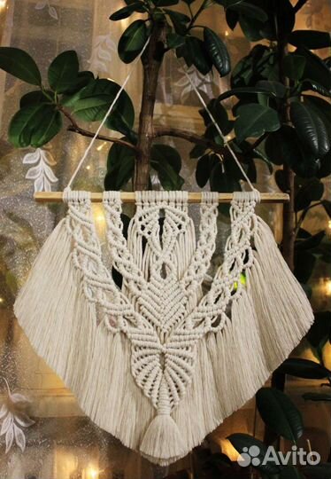 Настенное панно макраме