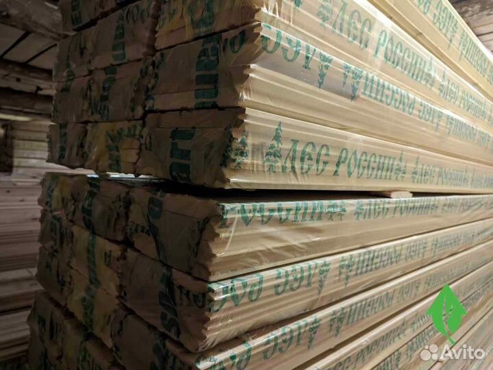 Имитация бруса сосновая на стены 16x135 mm