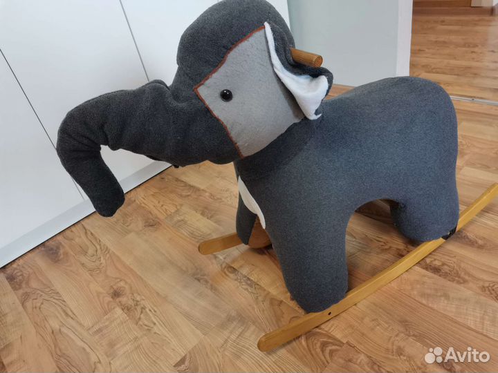 Детская качалка слоник
