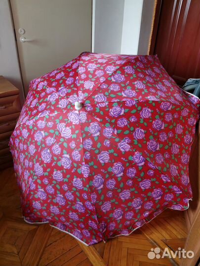 Зонт пляжный с наклоном d 1,8 м, верхняя часть