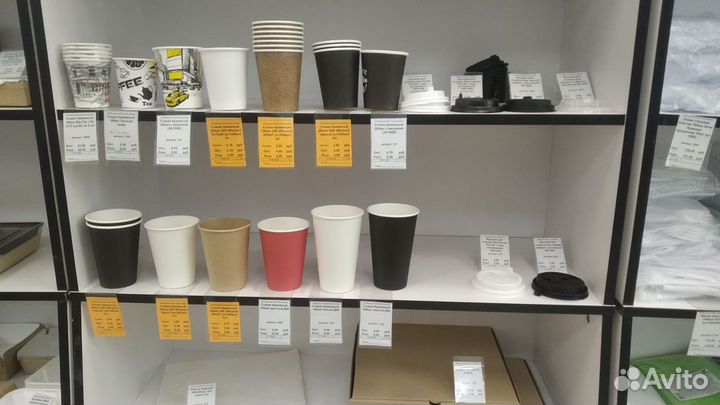 Бумажные стаканы в Уфе опт и розница
