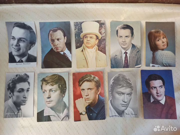 Открытки актеры СССР