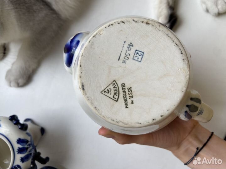 Чайник гжель