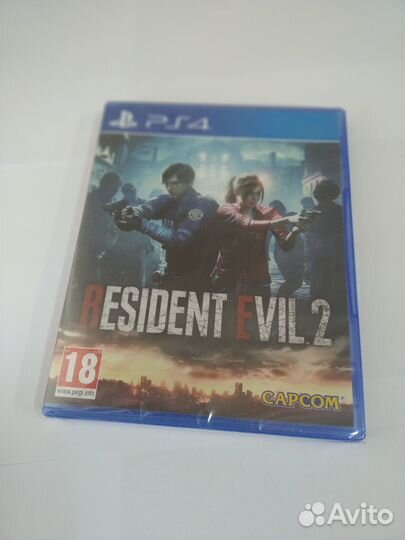 Resident Evil 2 Remake для PS4 новый диск в пленке