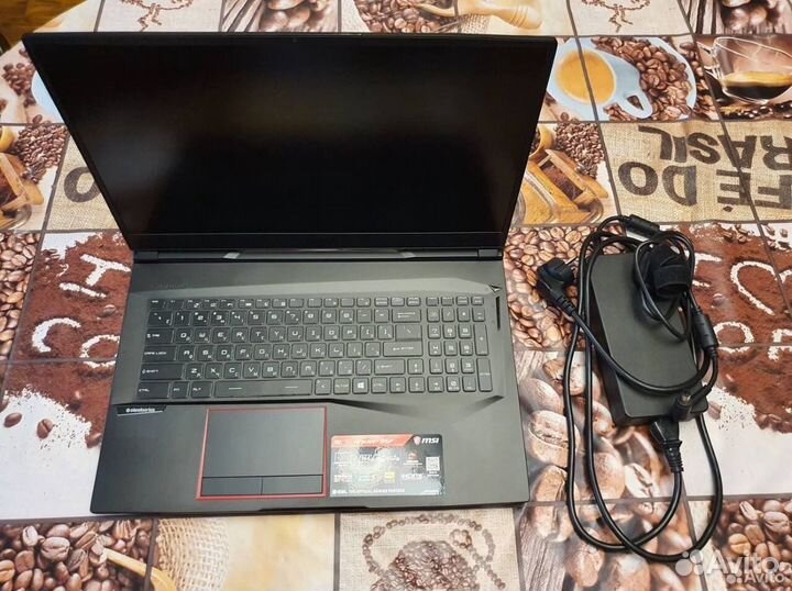 Игровой ноутбук MSI ge75 raider 8sf