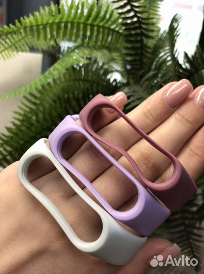 Силиконовые ремершки на Xiaomi Mi Band 3/4/5/6