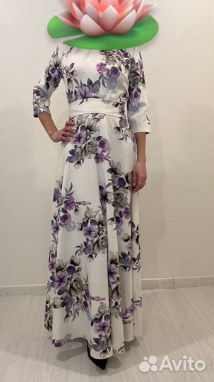 Платье в пол