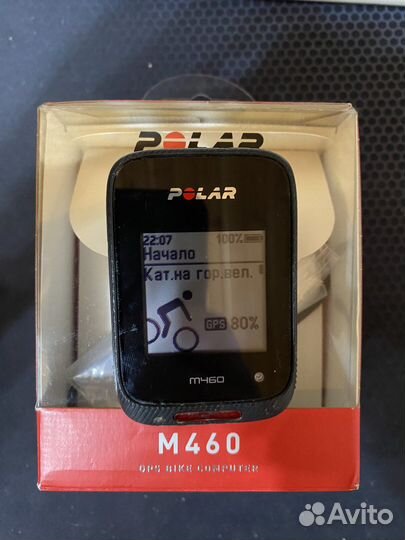 Велокомпьютер polar m460