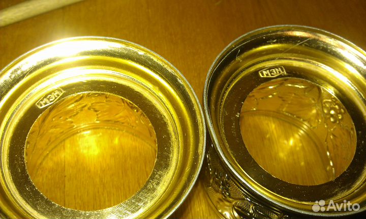 Подстаканники Виноградная лоза СССР