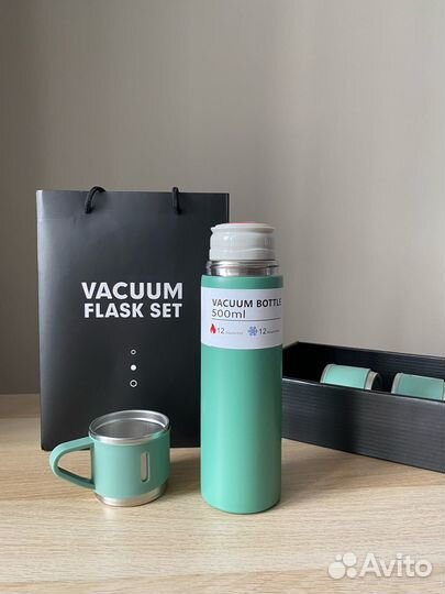 Термос 0,5 с кружками сообразим на троих