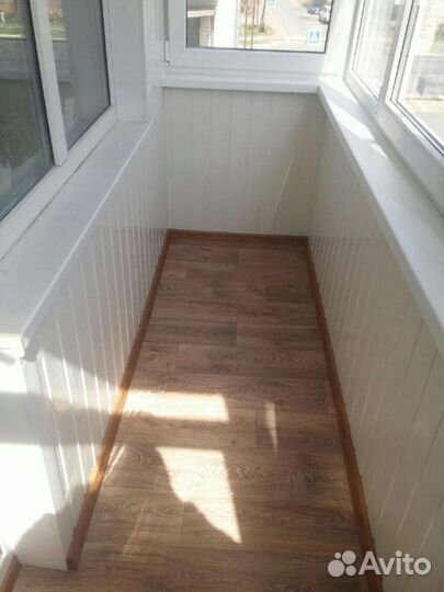 Отделка балконов и лоджий