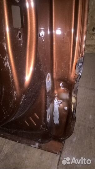 Дверь задняя левая Ford Fiesta с 2008г