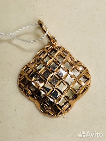 Золотая подвеска