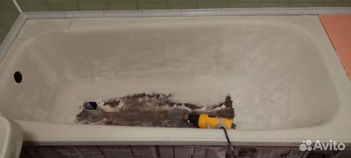 Реставрация ванн акрилом