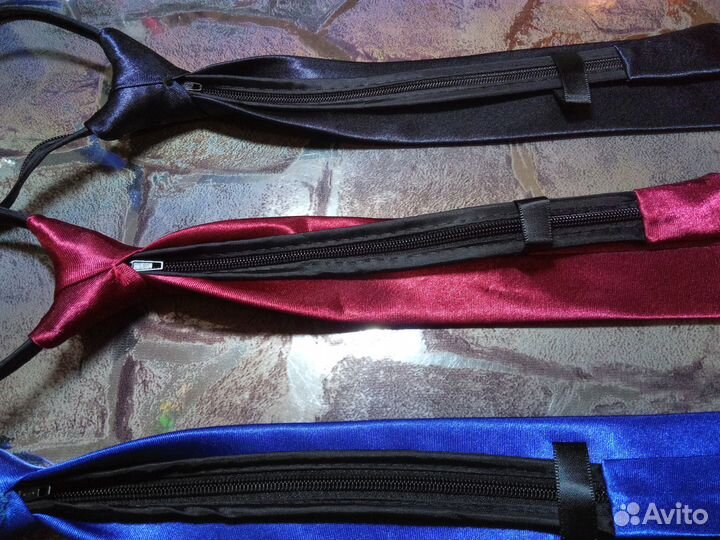 Галстук для мальчика на молнии и галстук - Бабочка