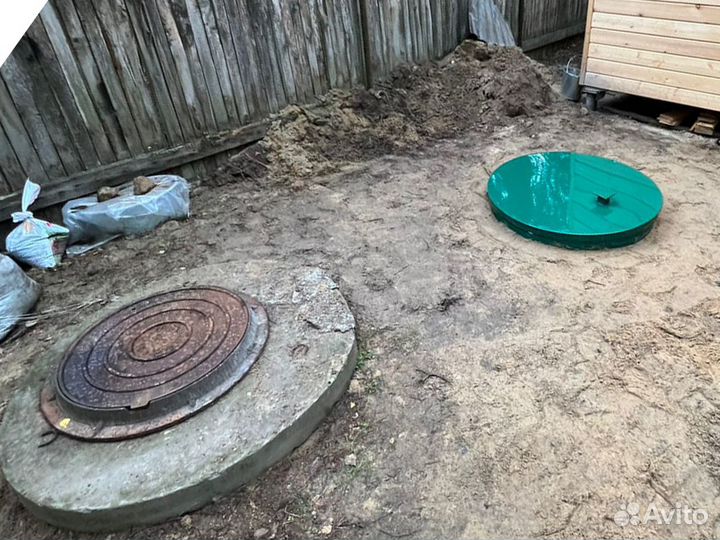 Канализация септики кессоны под ключ