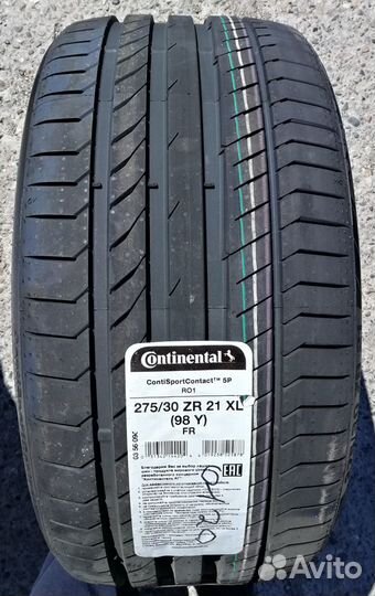Continental ContiSportContact 5P 275/30 R21 98Y