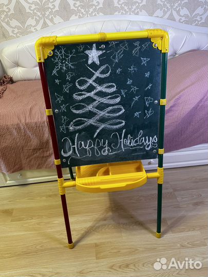 Мольберт детский двухсторонний