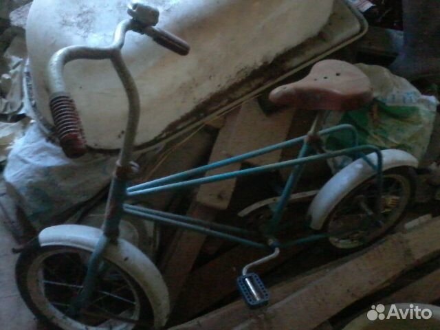 Детский велосипед из СССР