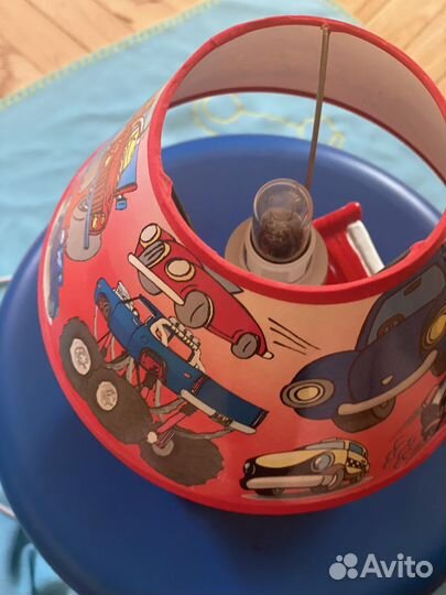 Лампа настольная гонки