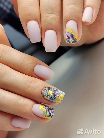 Маникюр гель лак