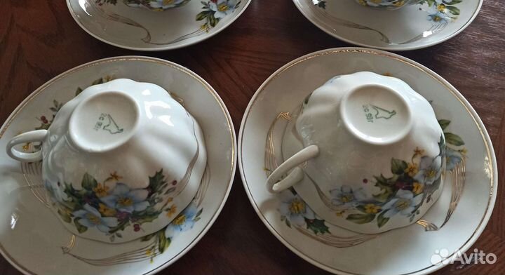 Чайный сервиз Дулево