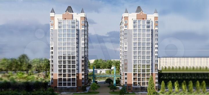 3-к. квартира, 88,2 м², 7/16 эт.