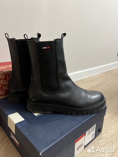 Демисезонные челси 41 tommi jeans