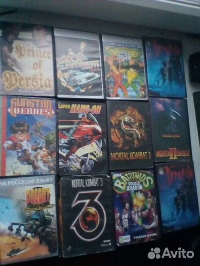 Игры для Сега sega megadrive md2 16 bit