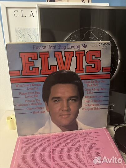 Вениловая пластинка Элвис Пресли
