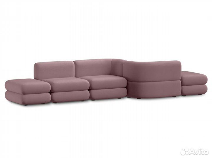 Модульный диван Brera-1 Velour Lilac