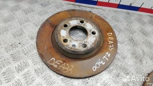 Диск тормозной задний audi A4 B8 (DEA33LR02)