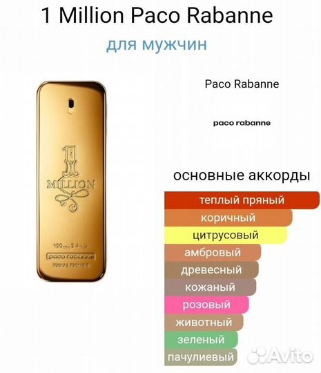 1 Million Paco Rabanne тестер 65 мл