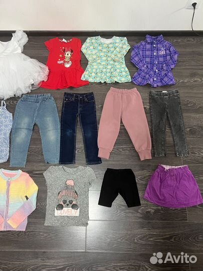 Пакет одежды для девочки 104