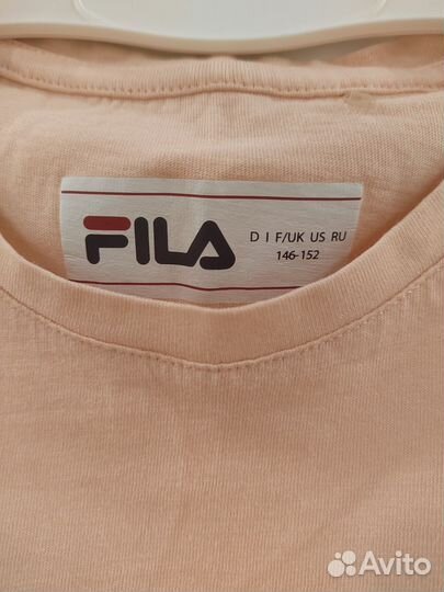 Футболка fila для девочки