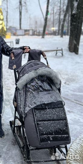 Санки коляска