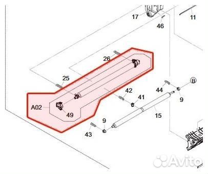 Узел переноса Kyocera 302H793540 1464255