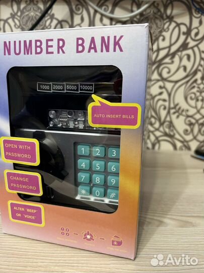 Детский сейф копилка