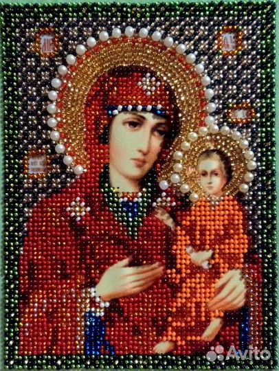 Иконы вышитые бисером