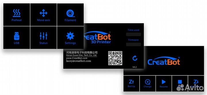 CreatBot F430 peek промышленный 3D-принтер