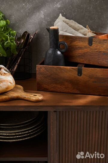 Ящик деревянный с ручкой H&M home