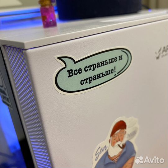 Стикерпак с цитатами Льюиса Кэрролла