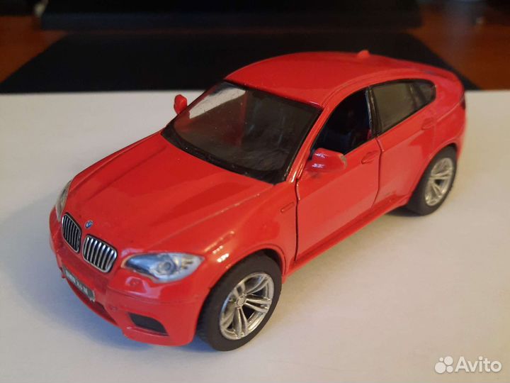 Машинки BMW X6M, 1/38