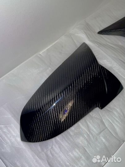 Накладки зеркала настоящий карбон BMW F20 F30 F32